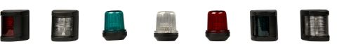 Small Marine Navigation Lights for Boats up to 12m Single Tier Signal Set