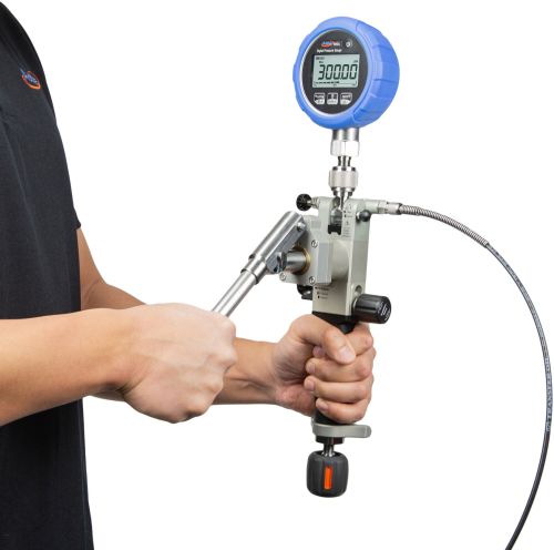 Manual Additel 992 Handheld Pneumatic Pressure Pump, Color : Grey