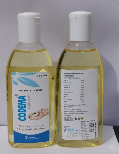 Codema Baby Massage Oil, Form : Liquid, Age Group : 9-12months