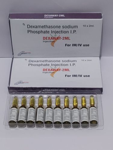 DEXAWAY-2ML Dexamethasone Injection, Packaging Type : Glass Bottles
