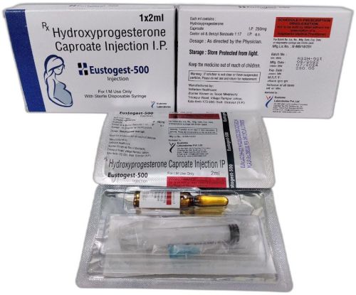 Hydroxyprogesterone Caproate Injection, Purity : 99%