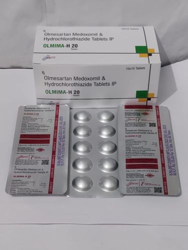 OLMIMA-H 20 Olmesartan Medoxomil Hydrochlorothiazide Tablets