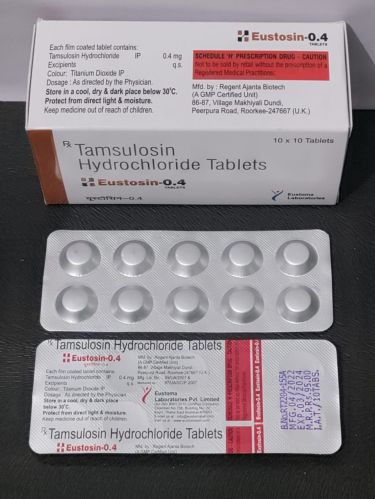 EUSTOSIN 0.4 Tamsulosin Hydrochloride, Form : TABLET