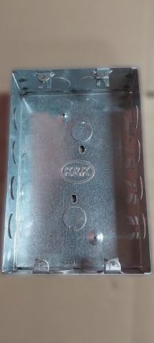 Galvanized Iron 12Module GI Modular Electrical Box, Color : Gray