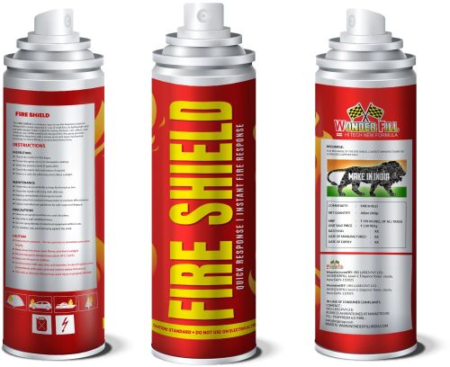Aluminium Alloy Fire Shield Emergency Response Spray