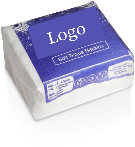 2 Ply Virgin Paper Customized Tissue Napkin