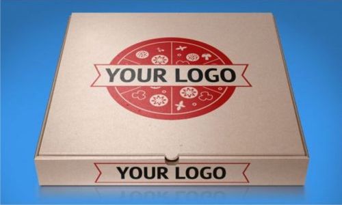 Customized Corrugated Pizza Packaging Box, Shape : Square