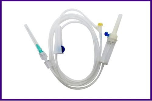 I V SETS, Brand Name : Infuflow, Packaging Type : transperant