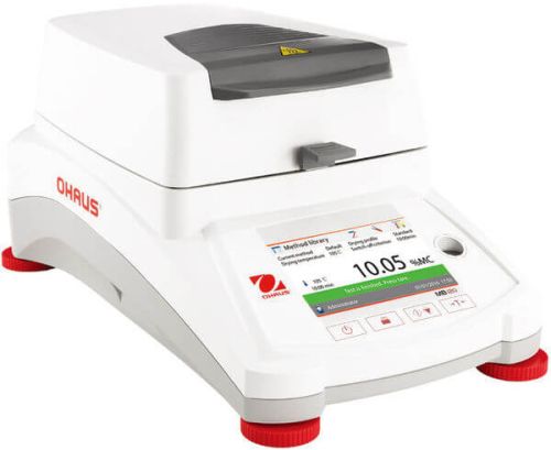 Plastic Automatic Ohaus MB120 Moisture Analyzer, Color : White