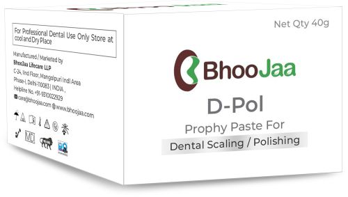 Bhoojaa D-pol Dental Paste, Packaging Type : Bottle, Box