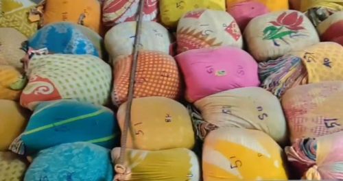 Odisha Cotton Old Dhoti Colour (Bundels), Color : Mix