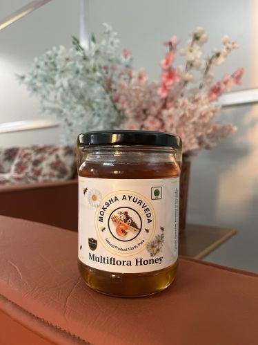 600GM MULTIFLOA HONEY, Brand Name : MOKSHA AYURVEDA