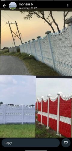 M30 RCC Compound Wall, Brand Name : Saphavi Industries