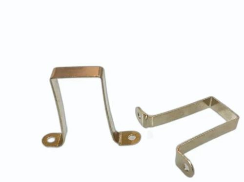Brass MCB Back Clip, Color : Golden