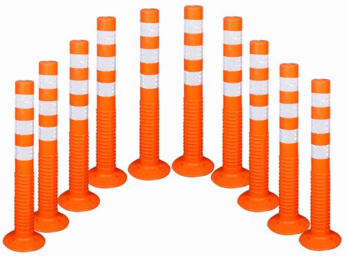 Plastic DXI Spring Post, Color : Orange & White, Weight : 300-600gm