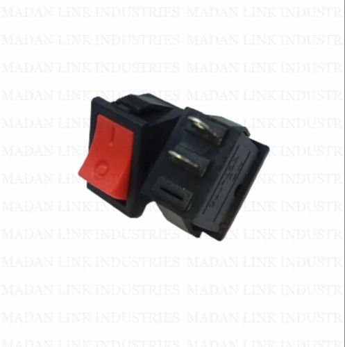 Imported Plastic Mini Rocker Switch, Color : Red