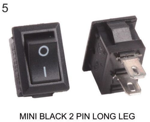 Imported Terminals Quality: Iron Rocker Switch 2 Pin