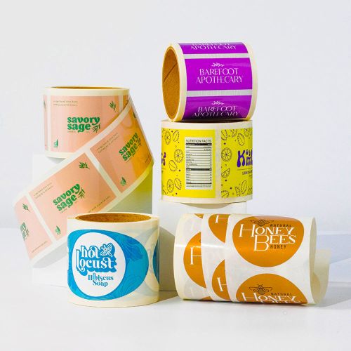 Vinyl Printed Label Custom