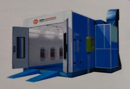 Wren Mild Steel Paint Spray Booth Model TF-1200 Straytech