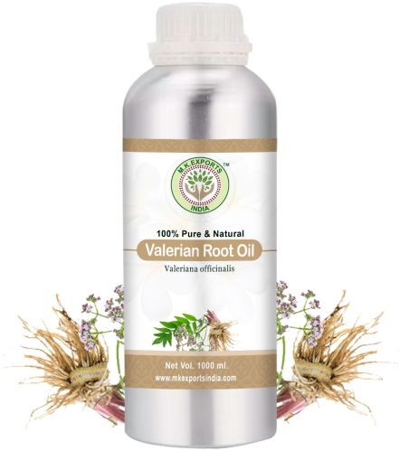 Valerian Root Essential Oil, Form : Liquid