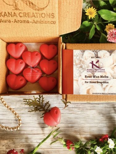 Rose Soy Wax Melts, Brand Name : Kana Creations for Home Fragrance