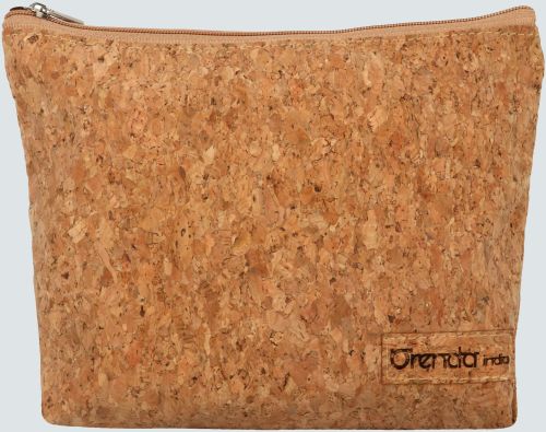 Cork Travel Pouch Customizable Classic, Modern