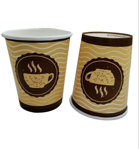 400ml Printed Paper Glass for Juices, Soft Drinks, or Water