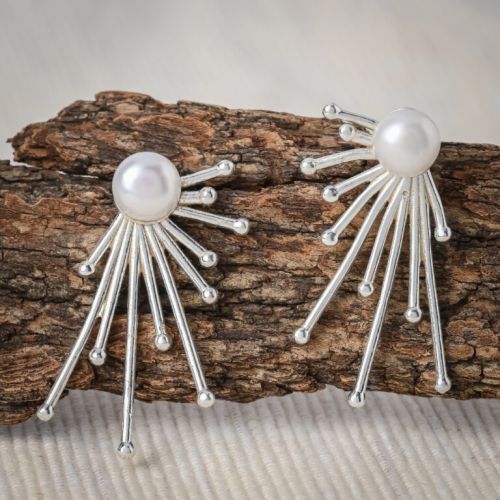 925 Sterling Silver Victoria Studs