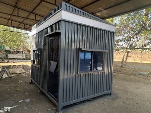 Mild Steel Polished Modular Portable Cabin for House