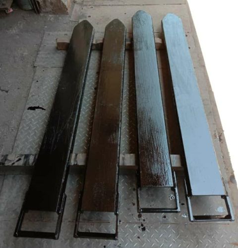 Heavy-duty Mild Steel Forklift Fork Extensions, Brand Name : Simn
