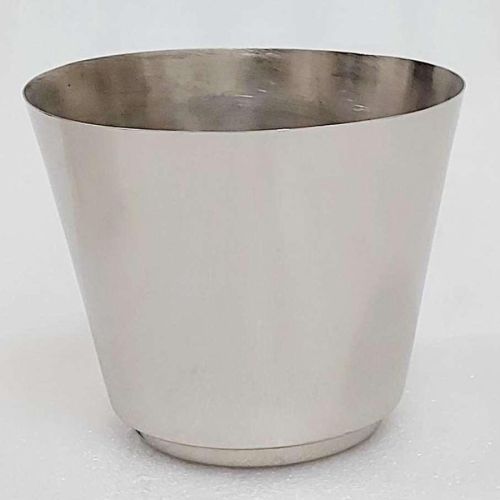 Polished Plain Iron Round Planter Standard for Decoration
