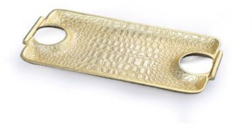 Polished Metal Tray Multisize for Serving