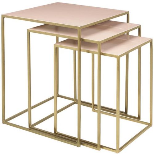 Polished Square Iron Tables for Restaurant, Office, Hotel, Home