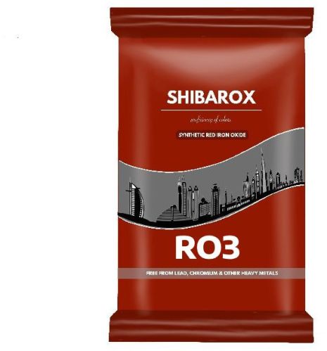 Shibarox Inorganic Synthetic Iron Oxide Red R03 Dried