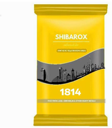 Shibarox Synthetic Yellow Iron Oxide 1814 Processed, Form : Powder