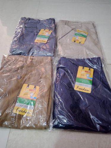 Plain Cargo Pants, Color : Multicolor Formal Wear