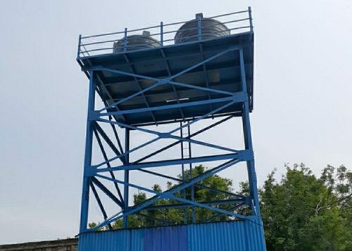 Steel Water Tower, Packaging Type : Blue