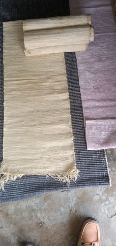 Printed Banana Fibre Yoga Mat, Shape : Rectangle