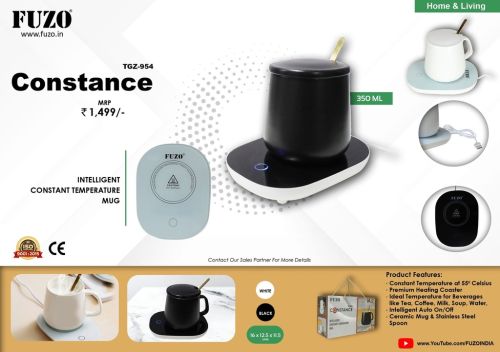 Plain Polished Fuzo Intelligent Constant Temperature Mug