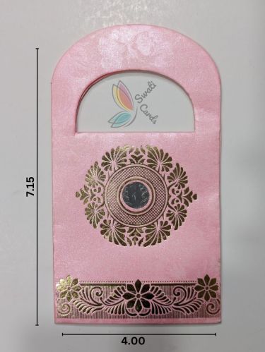 Printed Craft Paper Handle Shaped Shagun Envelopes 5x7inch