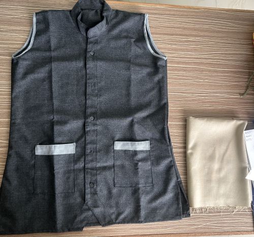 Plain Polyester Hospital Nurse Coat M, XL & XXL