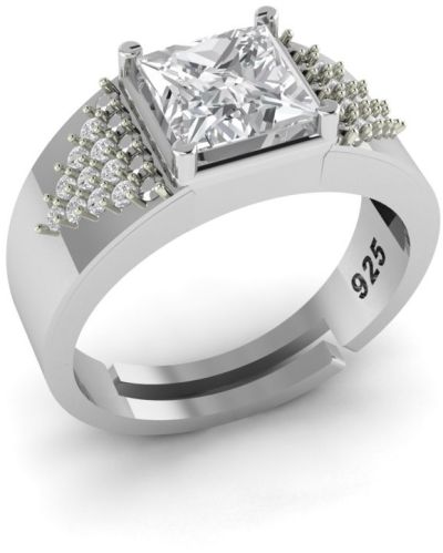 Evimeria 925 Silver Statement Ring Customised