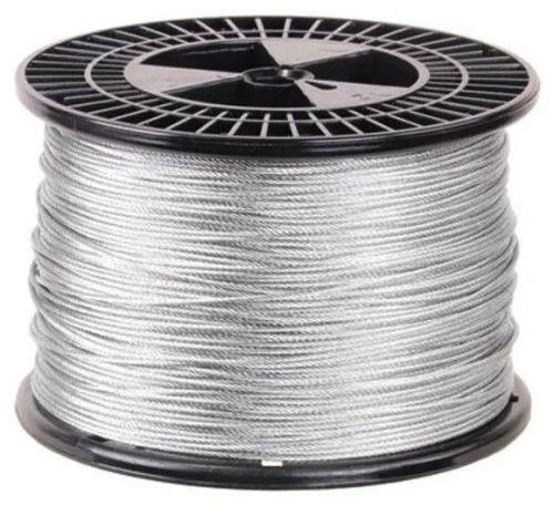 Galvanized Steel Core Multi-purpose Wire Rope Size - 3 Mm,wire Rope Length - 200 Meter