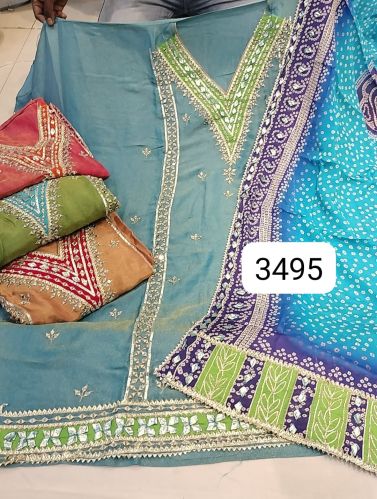 Gota Patti Suits Party Wear