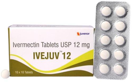 Ivejuv Ivermectin Tablet, Packaging Size : 10X10