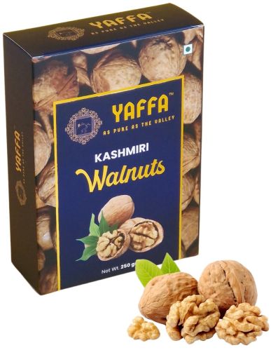 Organic Kashmiri Walnut Kernels, Color : Brown, Form : Dried