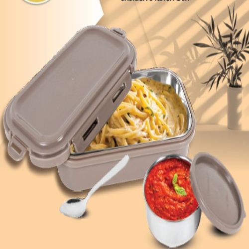 Polished Stainless Steel Regent Exclusive Lunch Box for Food Packing