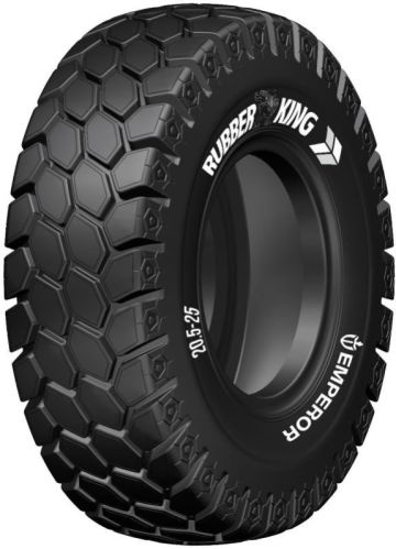 Rubber King Tyres/emperor(23.5-25), Color : Black For Wheel Loader