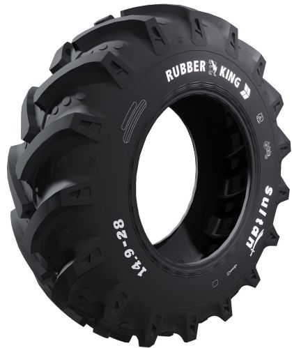 Rubber King Tyres/ Sultan (14.9-28), Color : Black