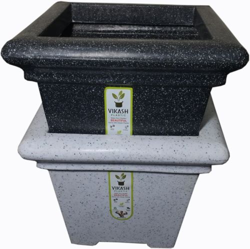 Polished Plastic Plain Roto Jaqwar FRP Pot, Portable Style : Standing